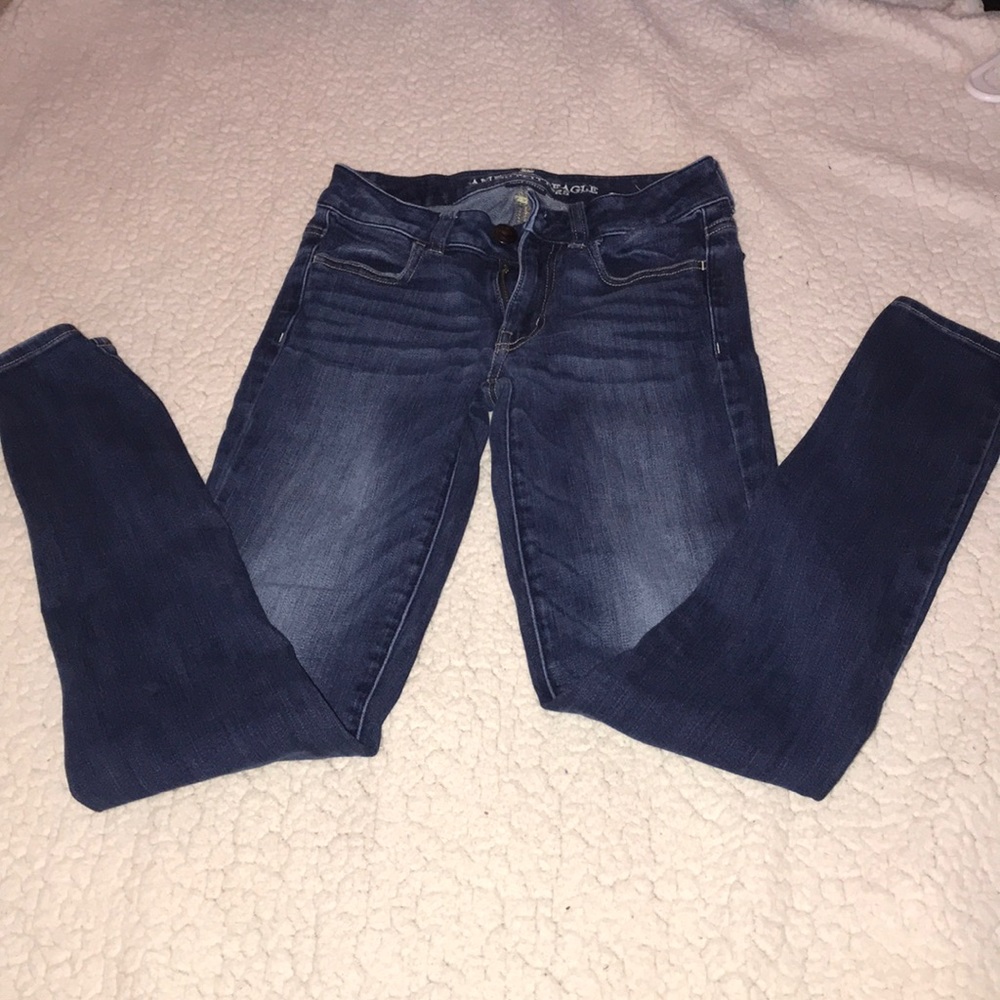 AMERICAN EAGLE dark wash jeggings